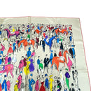 hermes scarf side view