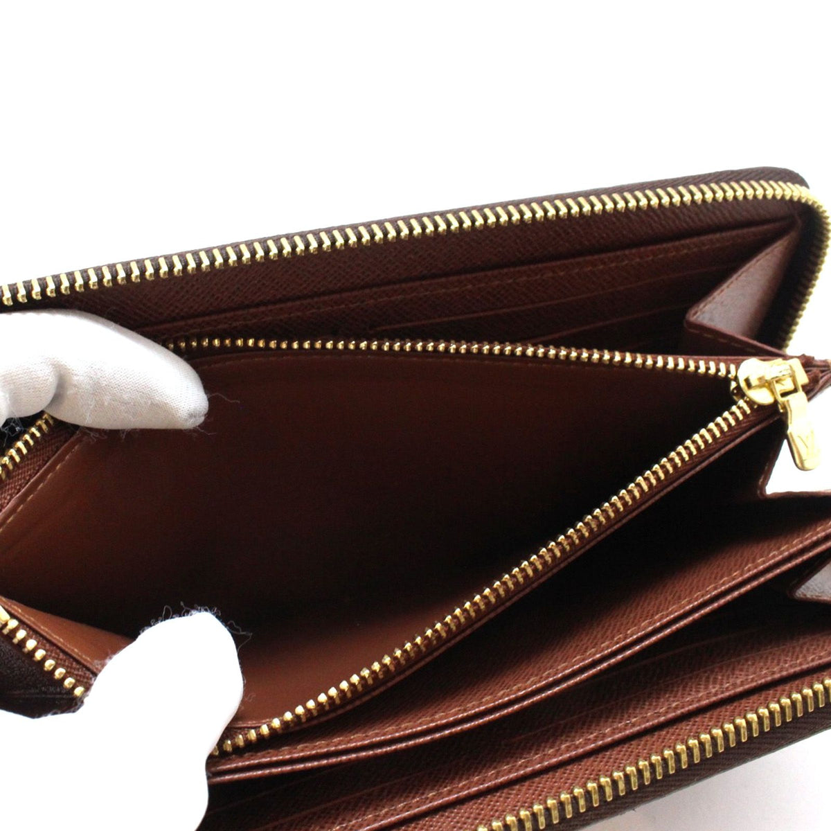 louis vuitton m42616 wallet markings and labels