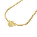 christian dior necklace rear view
