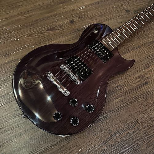 aria pe-40 electric guitar front view