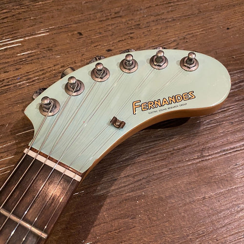 fernandes zo-3 electric guitar front view