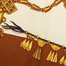 hermes scarf side view