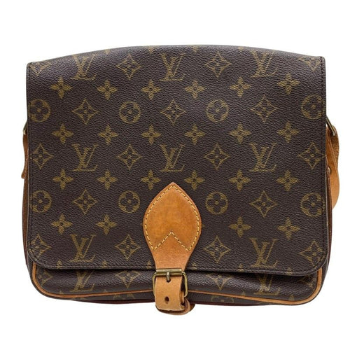 louis vuitton m51252 shoulder bag front view