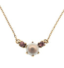 4°c k18yg/p/ps necklace