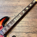 bass guitar side view