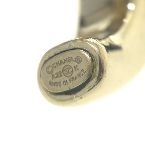 chanel a22k earrings markings and labels