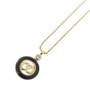christian dior black necklace