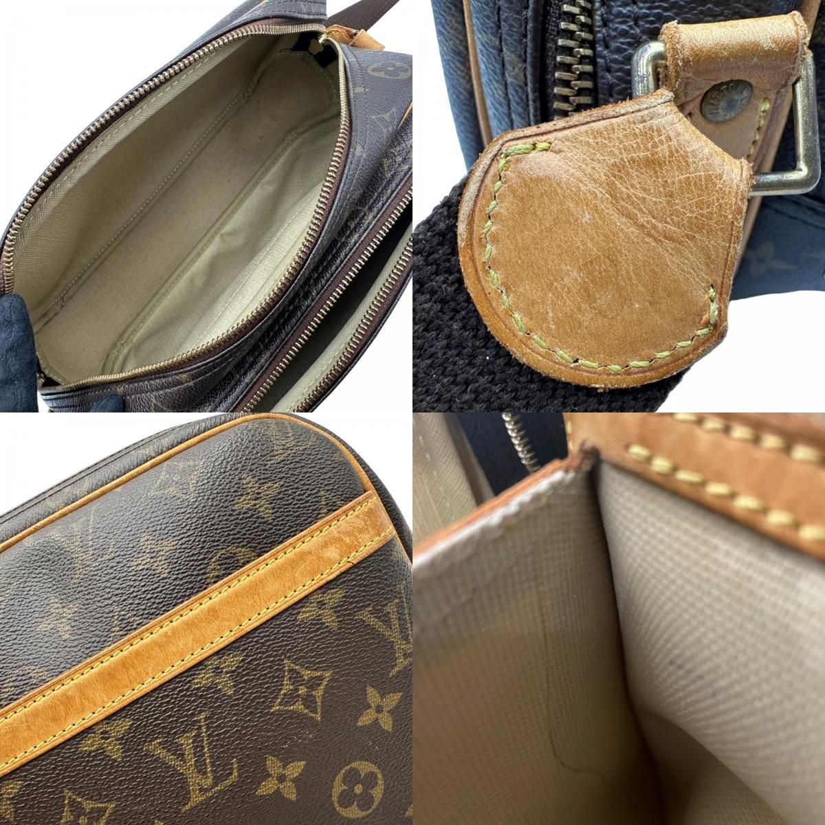 louis vuitton m45254 shoulder bag markings and labels