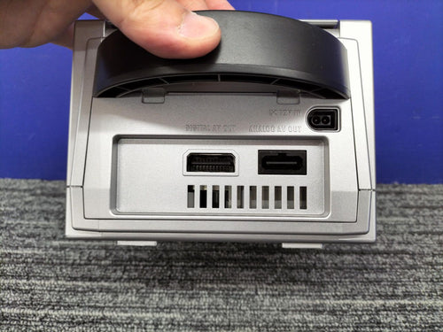 nintendo dol-001 video game console markings and labels