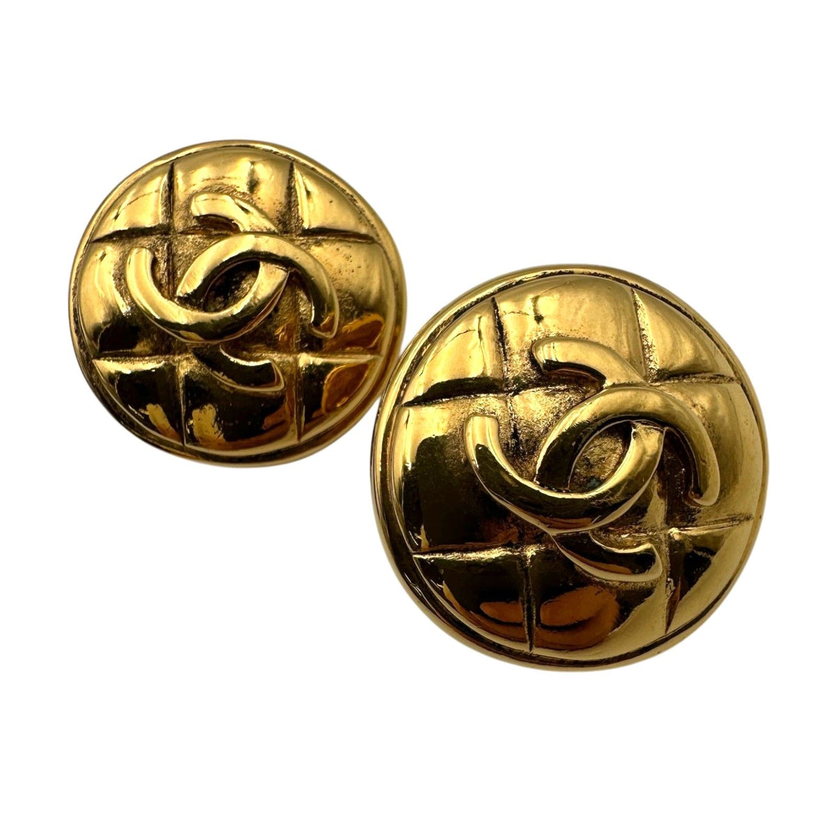 chanel earrings front view