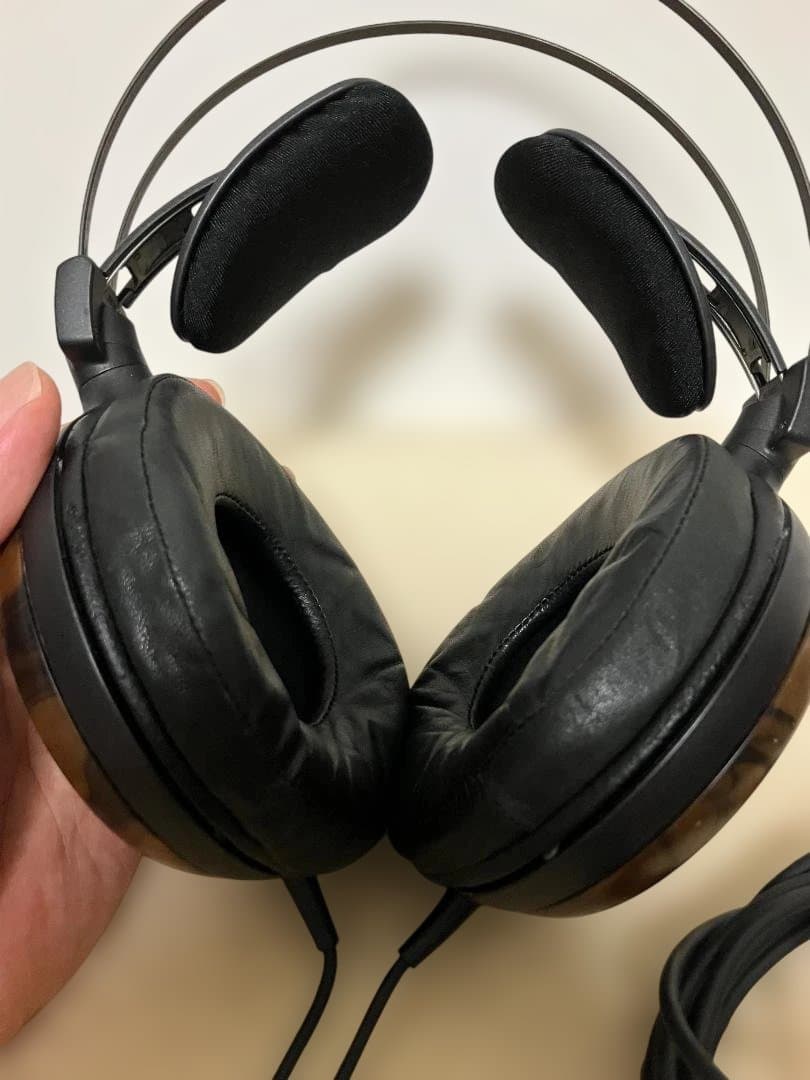 audio-technica ath-w5000 headphones interior details