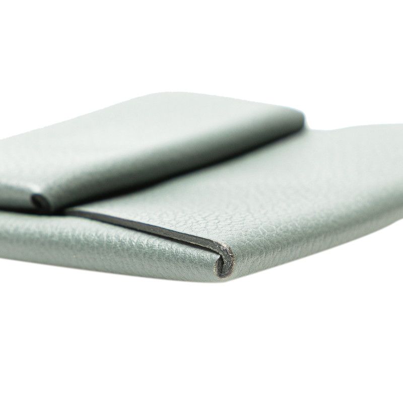 hermes grey coin purse accessories included