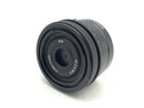 sony sel40f25g lens rear view