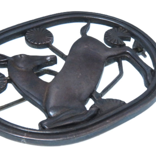 georg jensen brooch functional details