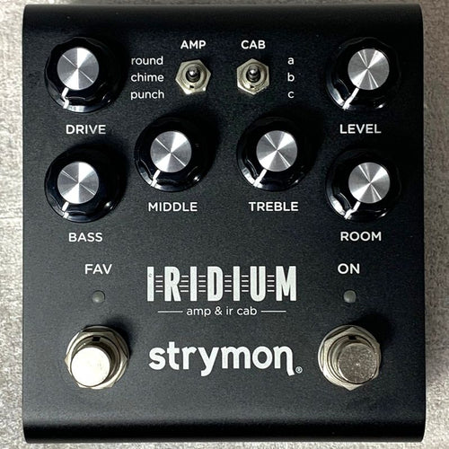 amplifier front view