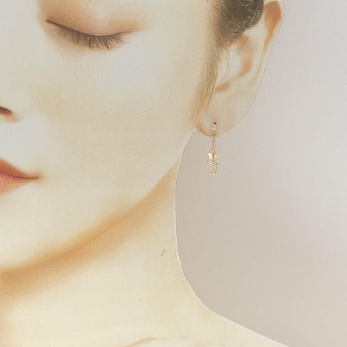 samantha tiara earrings side view