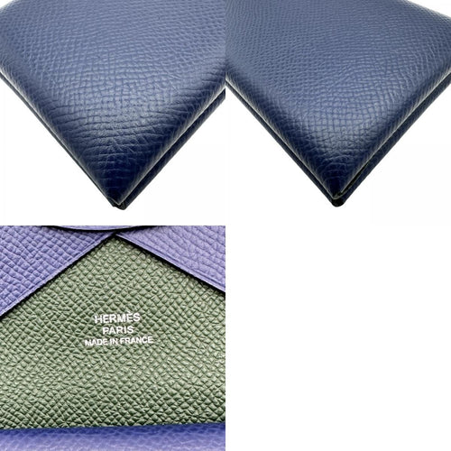 hermes coin purse markings and labels