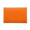 hermes orange card holder