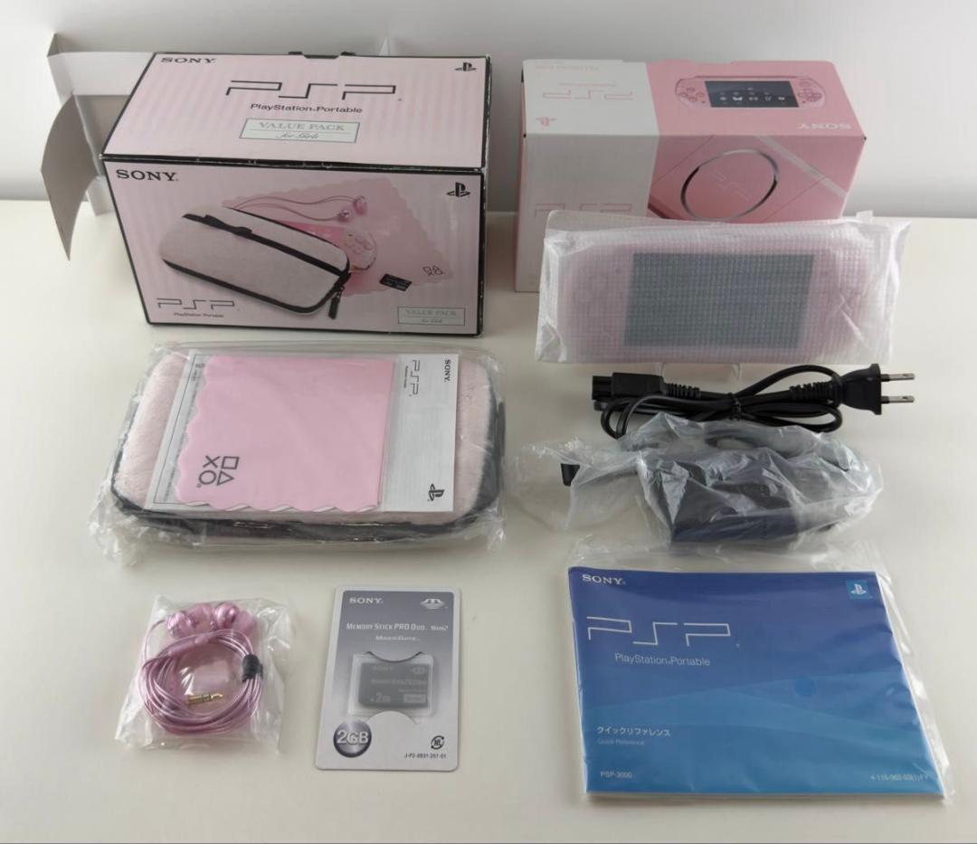 Sony PSP-3000 Handheld Console – Pink