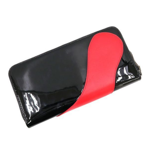 christian louboutin wallet front view
