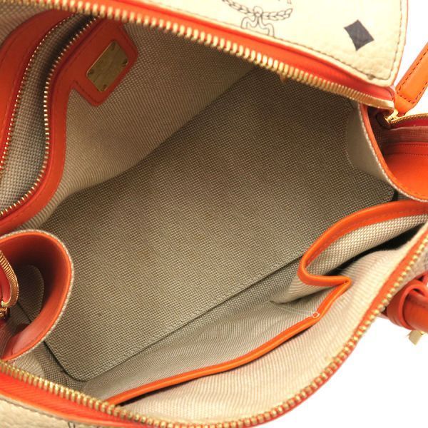 mcm shoulder bag front view