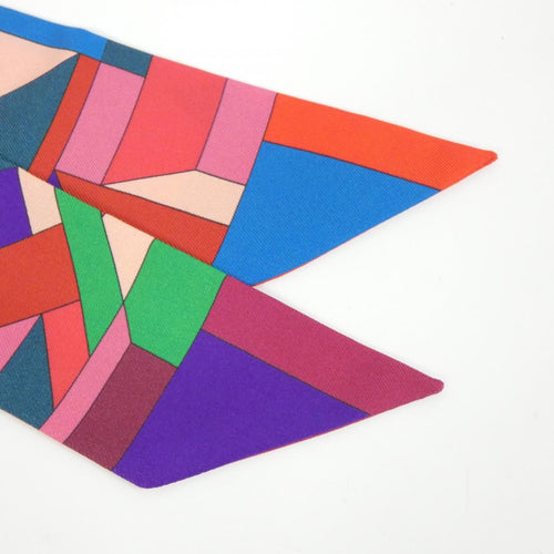 hermes scarf front view