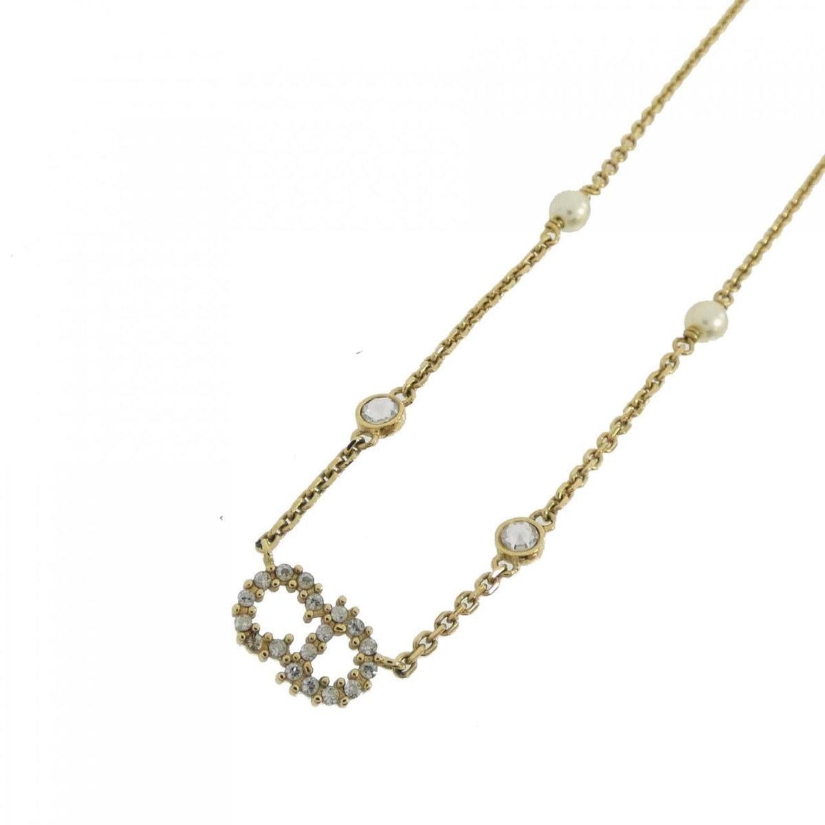 Christian Dior N1033CDLCY Necklace – White