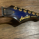 aria electric guitar markings and labels