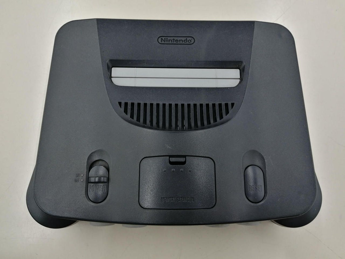 nintendo nus-001 video game console side view