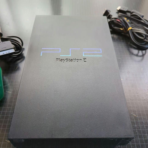 sony scph-10000 video game console side view
