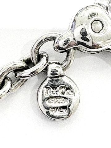 tiffany bl/sv/12.4g bracelet front view