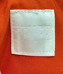 feiler orange pouch / clutch accessories included