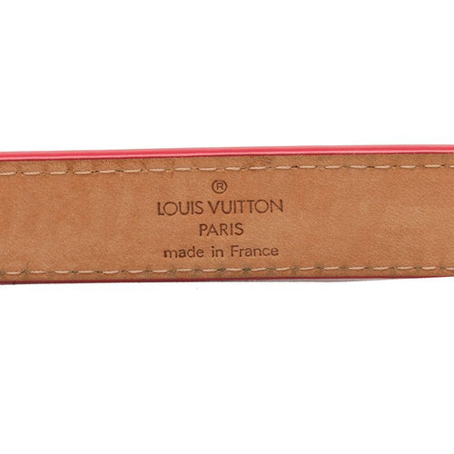 louis vuitton m6934u pink belt interior details