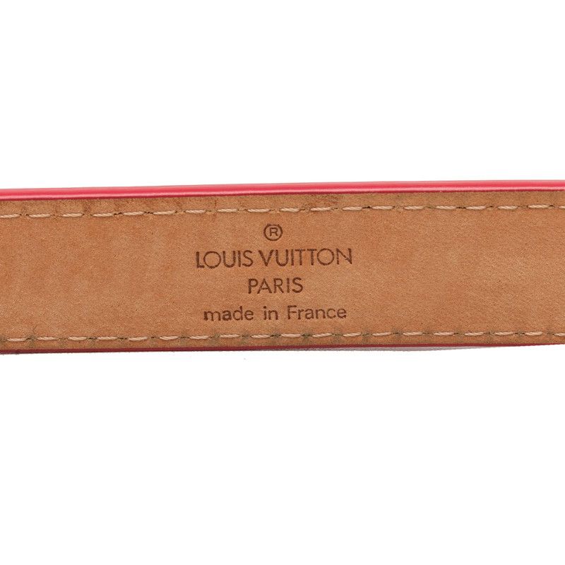 louis vuitton m6934u pink belt interior details