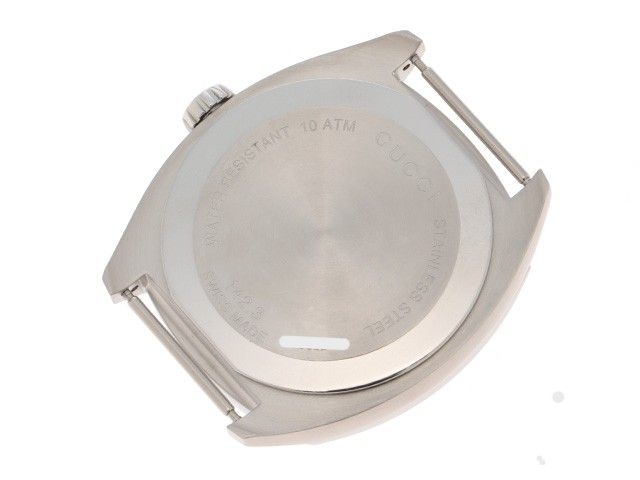 gucci 142.3/ya142304 navy watch side view