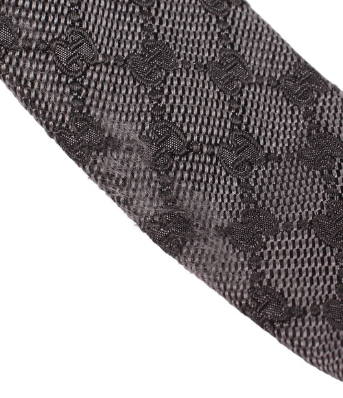 gucci grey necktie condition details