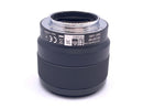 sony sel50f18f lens front view