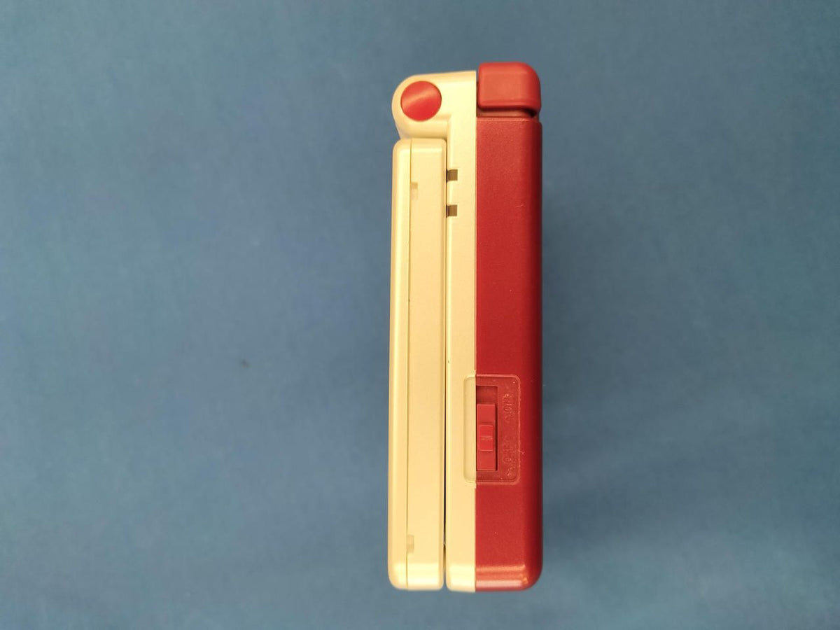 nintendo ags-001 handheld console markings and labels