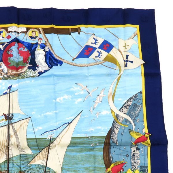 hermes scarf rear view