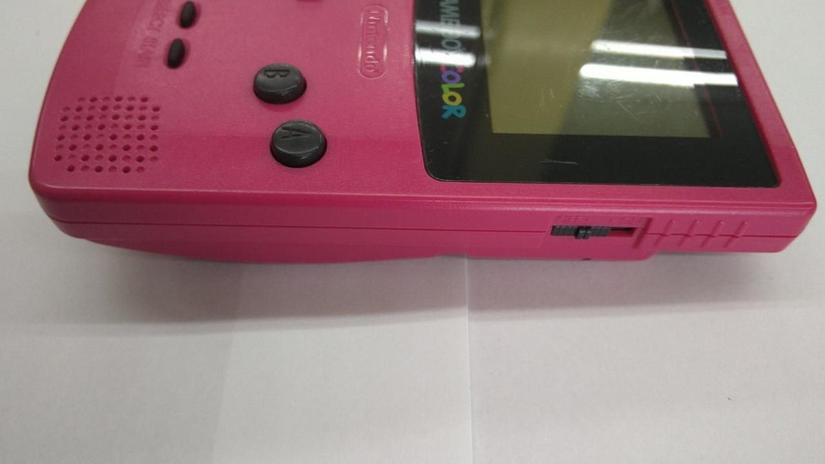 nintendo cgb-001 handheld console side view