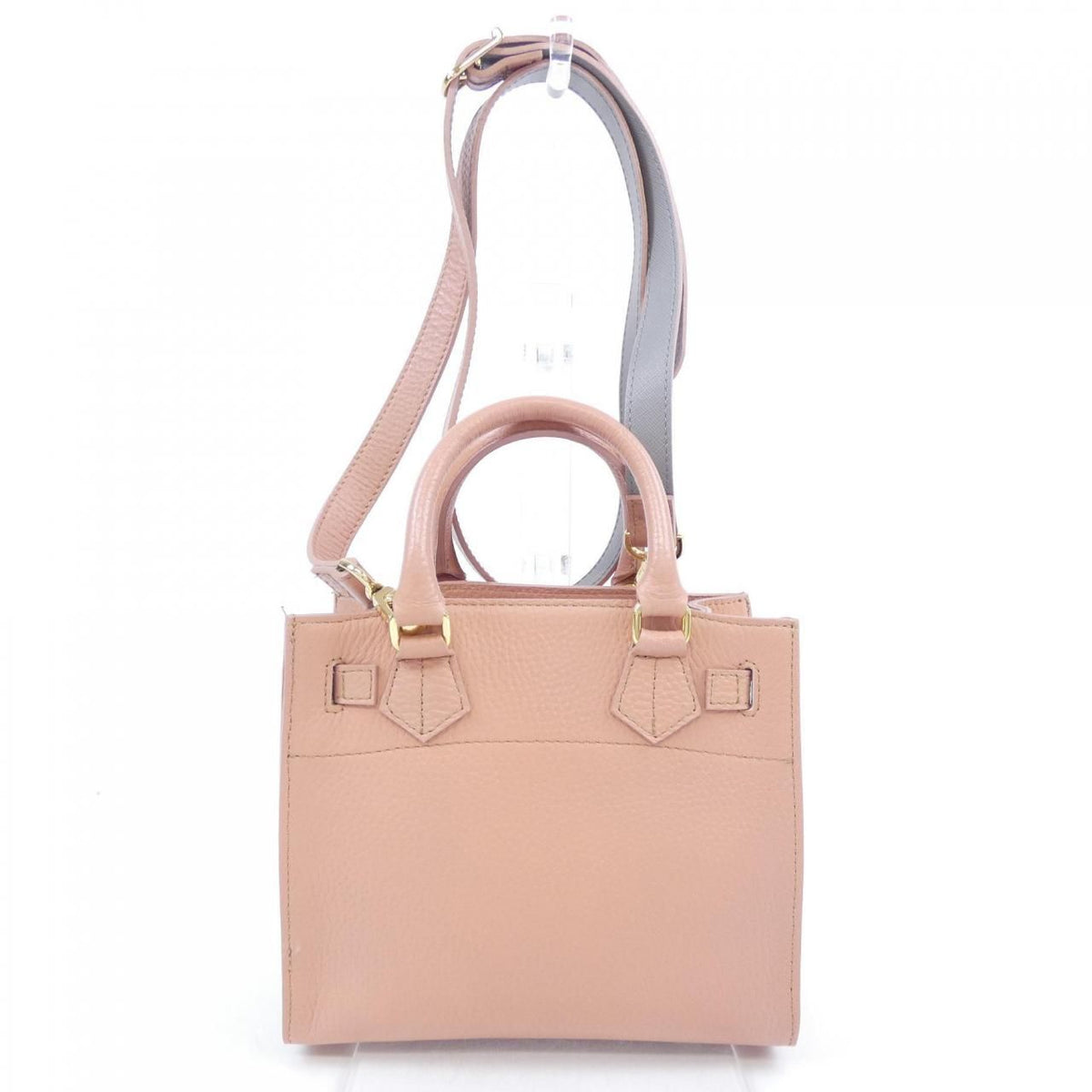 a.d.m.j. pink handbag rear view