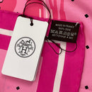 hermes pink scarf condition details
