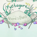 hermes scarf interior details