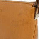 loewe brown shoulder bag interior details