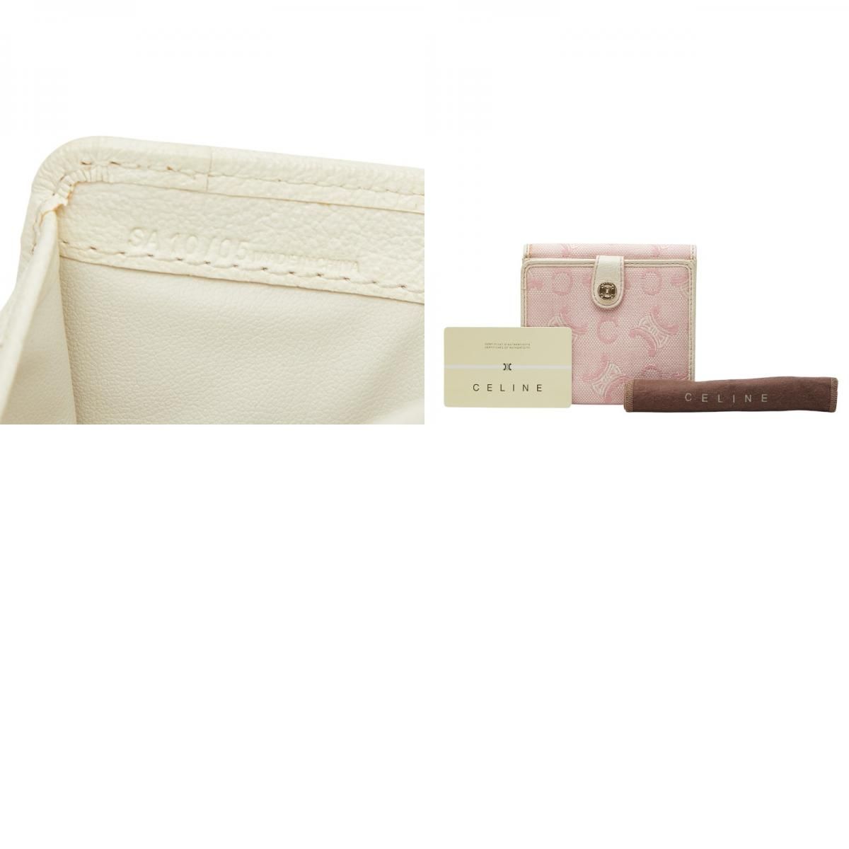 celine sa10/05 pink wallet markings and labels
