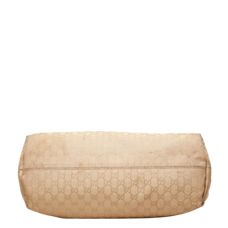 gucci beige tote bag rear view