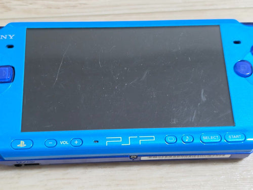 sony psp-3000 handheld console markings and labels