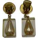 chanel earrings front view