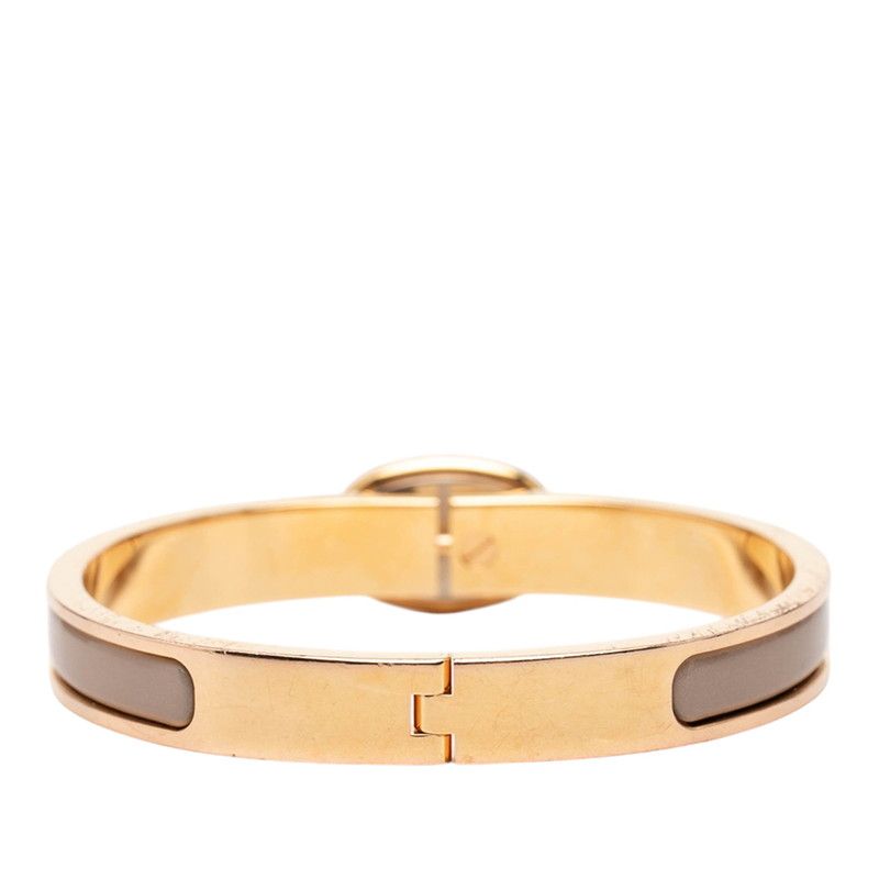hermes beige bracelet rear view