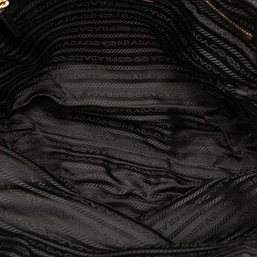 prada tote bag side view